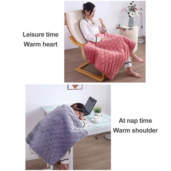 Cozy Wearable Heated Blanket